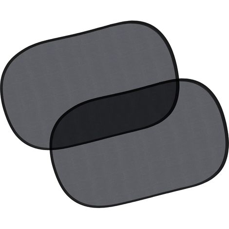 Parasole per finestrini auto per bambini - Tendine laterali trasparenti antiriflesso con protezione UV - 50x30 cm - Confezione da 2 (1/5)