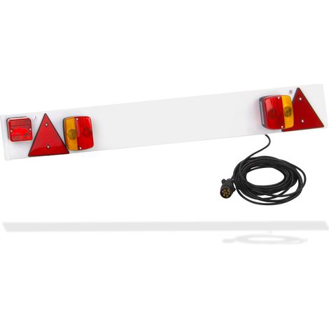 Anhängerbeleuchtung 122cm 7-pol 12V Rückleuchten Rücklicht Lichtleiste Anhänger (1/5)