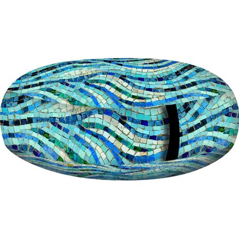 Cuscino Relax Mosaic in Cordura 80x20 cm