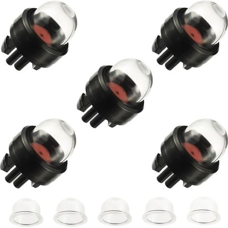 Kraftstoffvorförderpumpe + 5 Teile für die Vergaserzündkapselpumpe, Kraftstoffpumpe, Vergaserölpumpe, für Stihl/Weed Eater/McCulloch/Ryobi Echo (1/5)