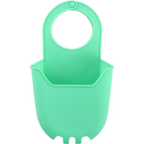 Poche de rangement égouttoir silicone verte (1/4)