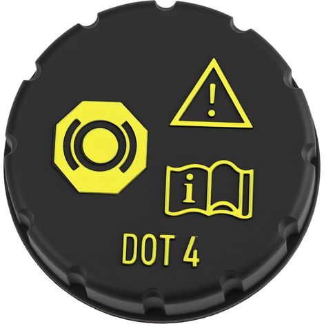 Bouchon de Réservoir de Maître-Cylindre de Frein KD39-43-55Y Compatible avec 6 3 CX-5 CX-3 Et CX-9 (1/5)