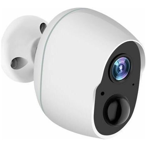 Caméra de surveillance sans fil 1080P – Vision nocturne 10m – Alimentation par 2 batteries rechargeables – WiFi 2.4GHz – Étanchéité IP66 (1/4)