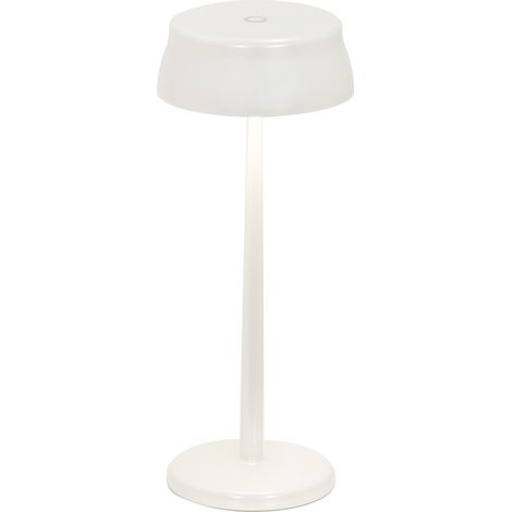 Zafferano SISTER LIGHT Wi-fi Lampada a led smart da tavolo Bianco Perlato ricaricabile e dimmerabile (1/4)