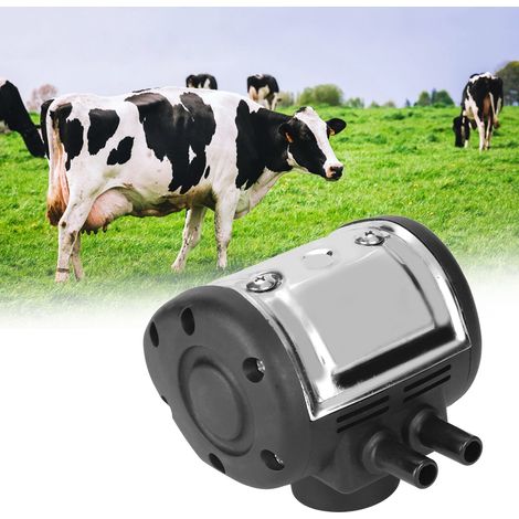 Pulsateur pneumatique réglable pour machine à traire vaches et brebis avec deux sorties (1/5)