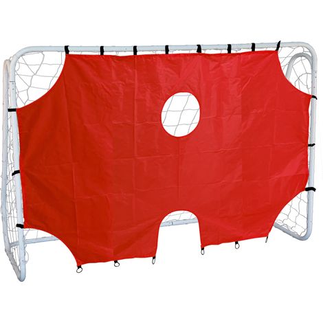 Porta da calcio in acciaio con rete Master 213x152 cm per il tiro (1/3)