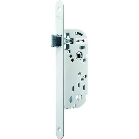 1 Serrure à encastrer bec de cane, axe 40 mm, coffre 135 mm, pêne réversible, têtière bouts ronds, porte intérieure (1/5)