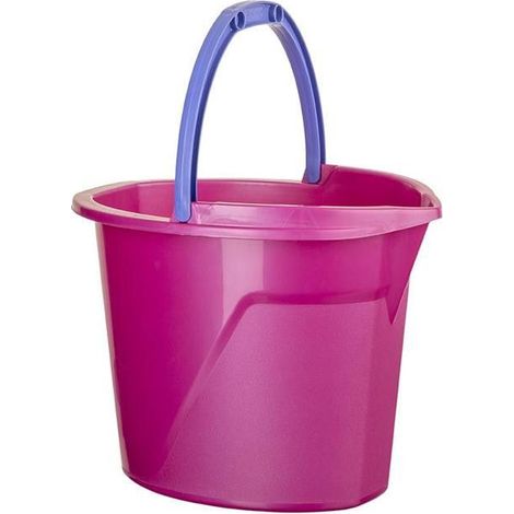 Seau - Aqua - 10 L - Coloris aléatoire - Livraison gratuite (1/2)