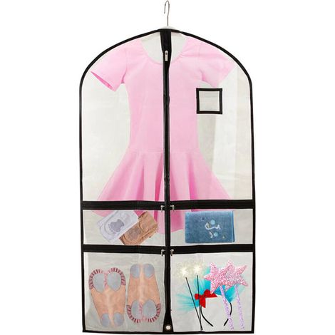 (1 Housse) Anti-Poussière für Vêtements, Sac Anti-Poussière Transparent, Housse Anti-Poussière für Vêtements für Kinder (1/5)