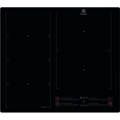 Placa de inducción de 60 cm con 4 quemadores, 7350 W, negra - EIV66453I - Electrolux - (1/5)