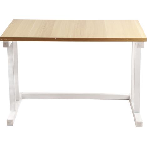 Eosnow Holz-Mikrowellen-Standregal, 2-lagig, Aufbewahrungsregale, Küchenschrank, Thekenregal (weiß)