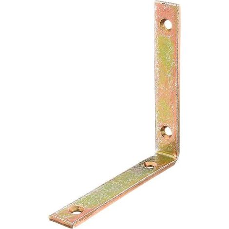 GAH Alberts Balkenwinkel 120x120x20x5mm Stahl roh, gelb galvanisch verzinkt (1/3)
