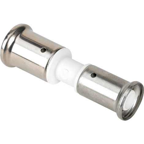 Manchon réduit PVDF blanc multicouche à sertir TH ou BE Ø26x3.0-16x2.0 (1/2)