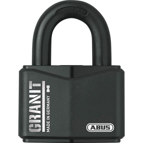 ABUS 79161 Lucchetto in Granito, Nero, 70 mm (1/2)