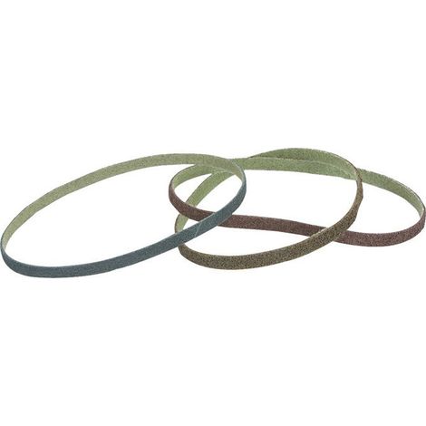 Nastro vello abrasivo SCXF L.520mm P.19mm grosso 80 marrone PROMAT (Per 20)