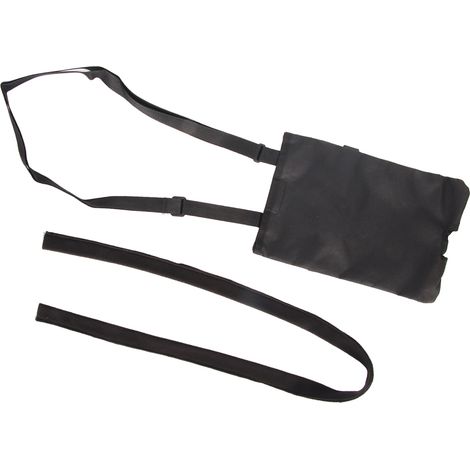 Support de Poche à Urine Portable avec Ceinture Ajustable pour Cathéter, Imperméable, Noir, Grande Capacité 2000ml (1/5)