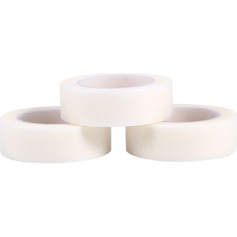 3 Rouleaux de Ruban Médical pour Extensions de Cils Individuels - Fournitures Professionnelles (1/5)