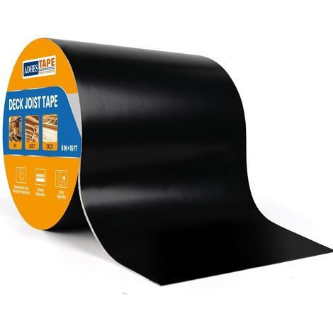ADHES TAPE Ruban Butyle Ruban Etancheite 150mm x 15m, Résistant aux Intempéries et Étanche, Idéal pour les Terrasses en Bois, Poutres, Toits (1/5)