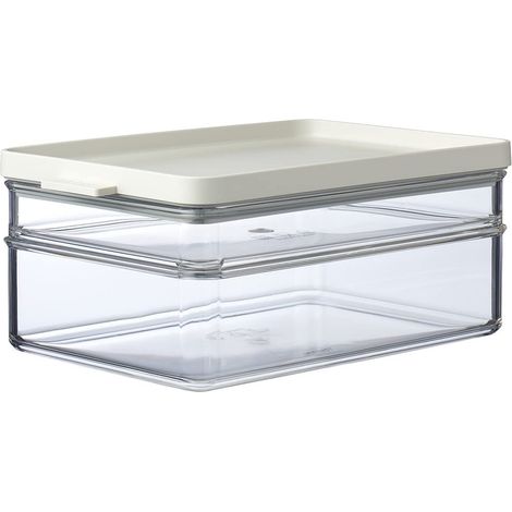 Barattolo da frigo Mepal omnia breakfast duo - bianco nordico (1/4)