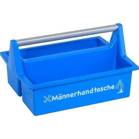 Tragekasten Männertasche Kunststoff Utensilienbox Werkzeugkiste Aufbewahrung (1/2)
