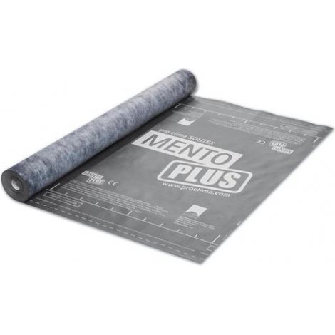 Ecran de sous toiture armé : SOLITEX MENTO PLUS, ép. 0.60mm - 150 x 5000cm (1/5)