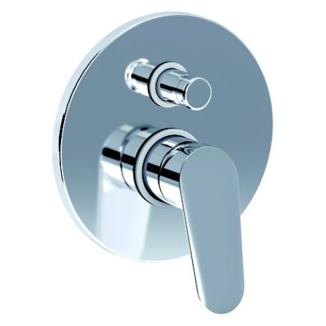 Conjunto de piezas exteriores - Mezclador de ducha empotrado con desviador automático de 2 vías - Eurorama Reno23 - Standard