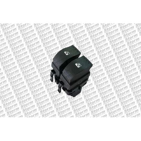 Bouton de lève-vitre avant 315034A compatible Renault