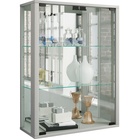 Specchio Udina dell'espositore dell'esposizione del vetro dell'esposizione della parete 80x60x25 - VCM