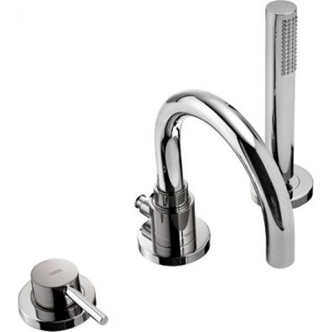 Mitigeur bain sur gorge avec douchette anticalcaire - TRES 26215001