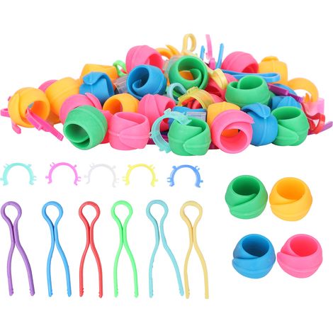 100Pcs Bobbin Holder Clips Thread Spool Collection Anti Thread Falling Sewing Accessories (1/5)