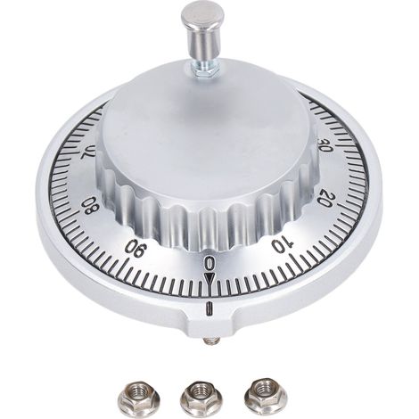 Générateur d'impulsions manuel 6 bornes 100PPR pour fraiseuse CNC, meuleuse et machine de fraisage (1/5)