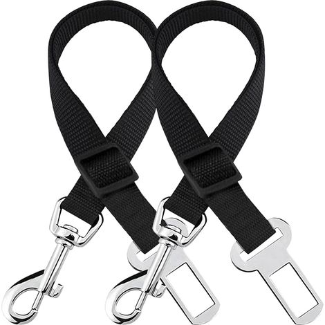 2 et sécurisé réglable pour Chien et Chat Ceintures de sécurité (49.8 cm à 80 cm) par