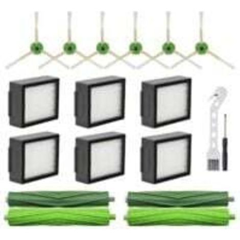 Ricambi Ulisem per iRobot Roomba I3 I4 I6 I7 I8 E5 E6 E7 Robot Aspirapolvere Spazzola Laterale Principale Filtro HEPA (1/4)