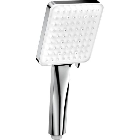 Wassersparender und drucksteigernder Duschkopf, YEAUPE 6-Strahl-Duschkopf, Handbrausekopf, Duschkopf mit großem Fassungsvermögen und hohem Wasserdruck (Schlauch nicht im Lieferumfang enthalten). (1/5)