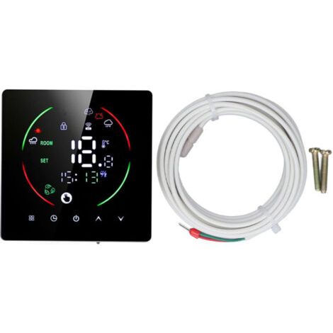 Eosnow Thermostat WiFi intelligent, télécommande avec application, écran tactile couleur, Programmable, pour la maison, AC90-240V (1/4)
