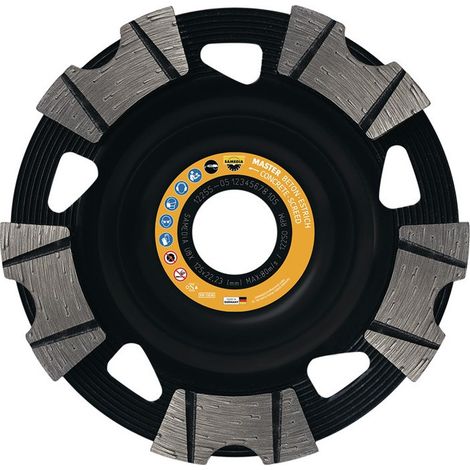 Rueda de diamante UBX 150 mm pour les machines Hilti Concreto. maestra 19 mm SAM