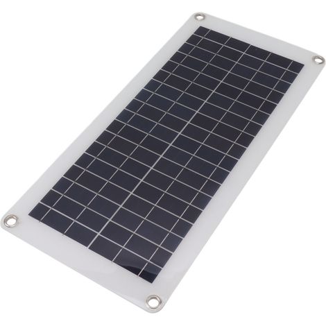 Kit panneau solaire polycristallin 100 A avec contrôleur, panneau de charge solaire 10 W 18 V, boîtier de batterie et pompe pour camping en voiture (1/5)