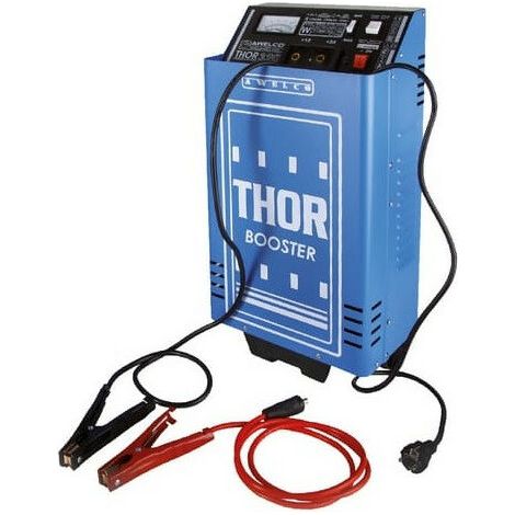 Chargeur booster 230V 5500W – Courant jusqu'à 63A – Câble 1m60 – Pinces 18cm pour gros véhicules – (1/4)