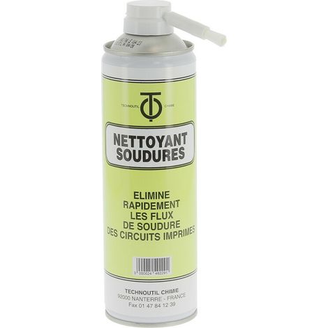Nettoyant flux soudure de circuits imprimés 400ml net 60395 pour Outillage