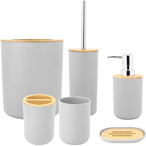 Badezimmerbürsten Set mit Seifenschale robustes und