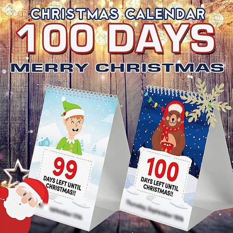 Adventskalender 2025 – 100-Tage-Rabatt – Weihnachtskalender mit Motiven – Sehr beliebt – Auf Lager (1/4)