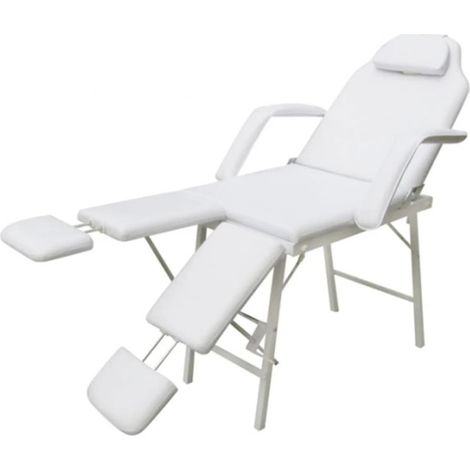 vidaXL Lettino da Massaggio Portatile in Similpelle 185x78x76cm