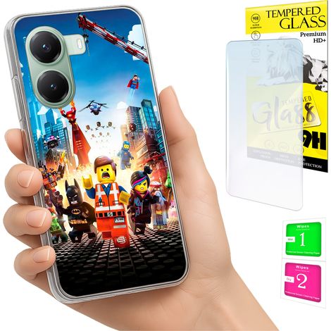 Funda para Xiaomi Poco X7 Pro 5G con cubierta trasera para fotos y cristal 9H. (1/5)