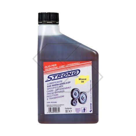 Huile lubrifiante STRONG pour transmissions, différentiels SAE 80W90 1 litre