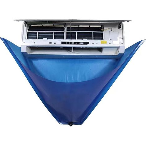 Kit de housse de nettoyage pour climatiseur - Étanche - Fixation murale - Mini sac de nettoyage pour la maison 13065cm (1/4)