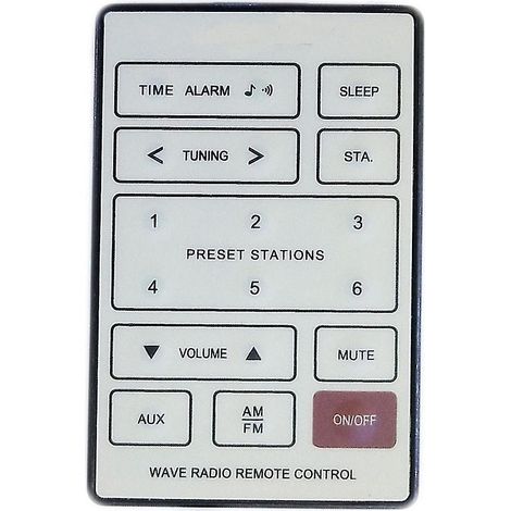 Télécommande pour lecteur multimédia radio CD Wave Awrc A7 Awr1-1w Awr1-2w Awr113 (1/4)