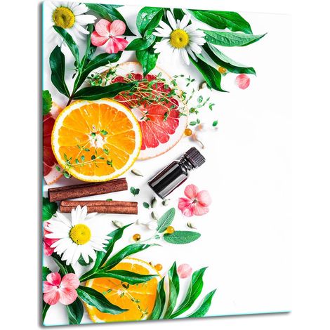 TABLERO DE MESA DE PANEL DE PLACA DE VIDRIO 40x52 FRUTAS (1/5)