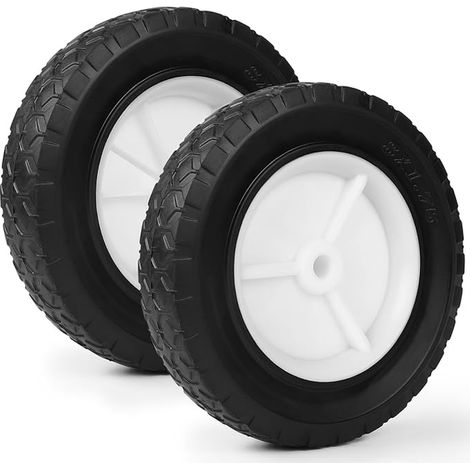 Rubber Wheel Lawnmower Tires Trolley Wheel Drive Replacement Wheels Lawnmower Trolley Lawn Tractor Mowers (1/5)