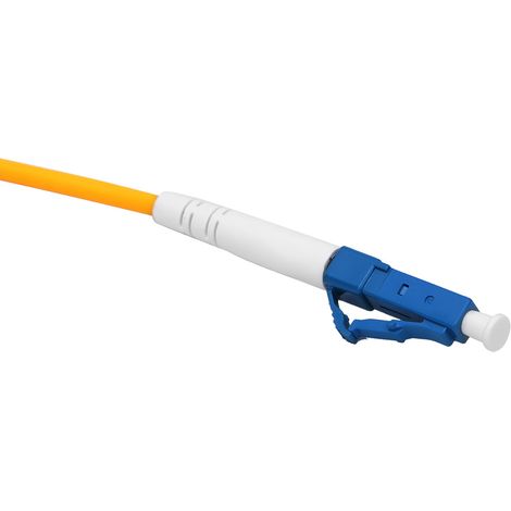 Cordon de brassage à fibre optique monomode LC/UPC vers LC/UPC de 20 m et de 3 mm² (1/2)
