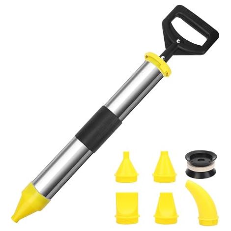 Cement Tool, Rubber Box Seal Calafate Applicator with Large Capacity Resistant to Large Capacity for Sealing Road Spaces (1/5)